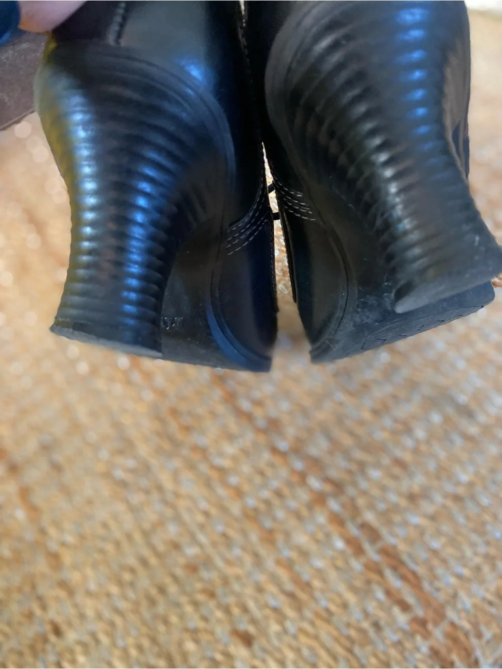 Vintage Y2K Mudd Chunky Heel Oxfords Black Lace Up Pumps Whimsygoth Grunge SZ 7
